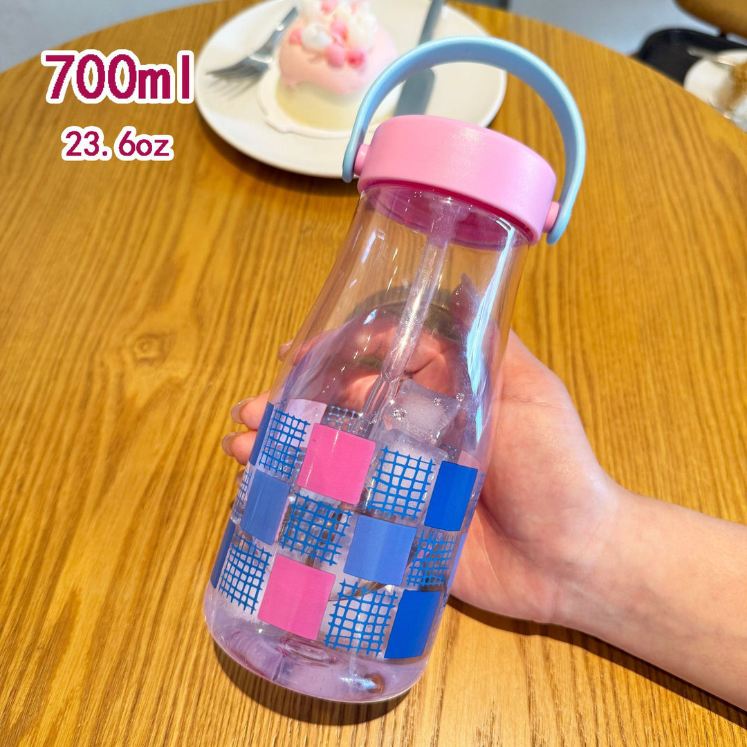 Women's Creative Water Bottle with Silicone Carrying Strap Stornfield