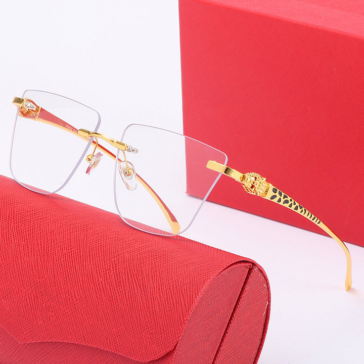 Women's Geometric Sunglasses with Elegant Gold-Colored Detail Stornfield