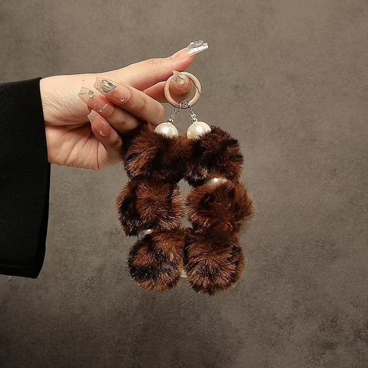Decorative Fur Pom Pom Keychain Stornfield