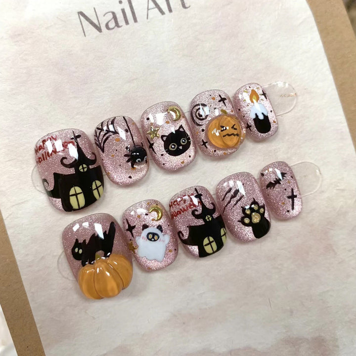 Character-Inspired Press-On Nail Set