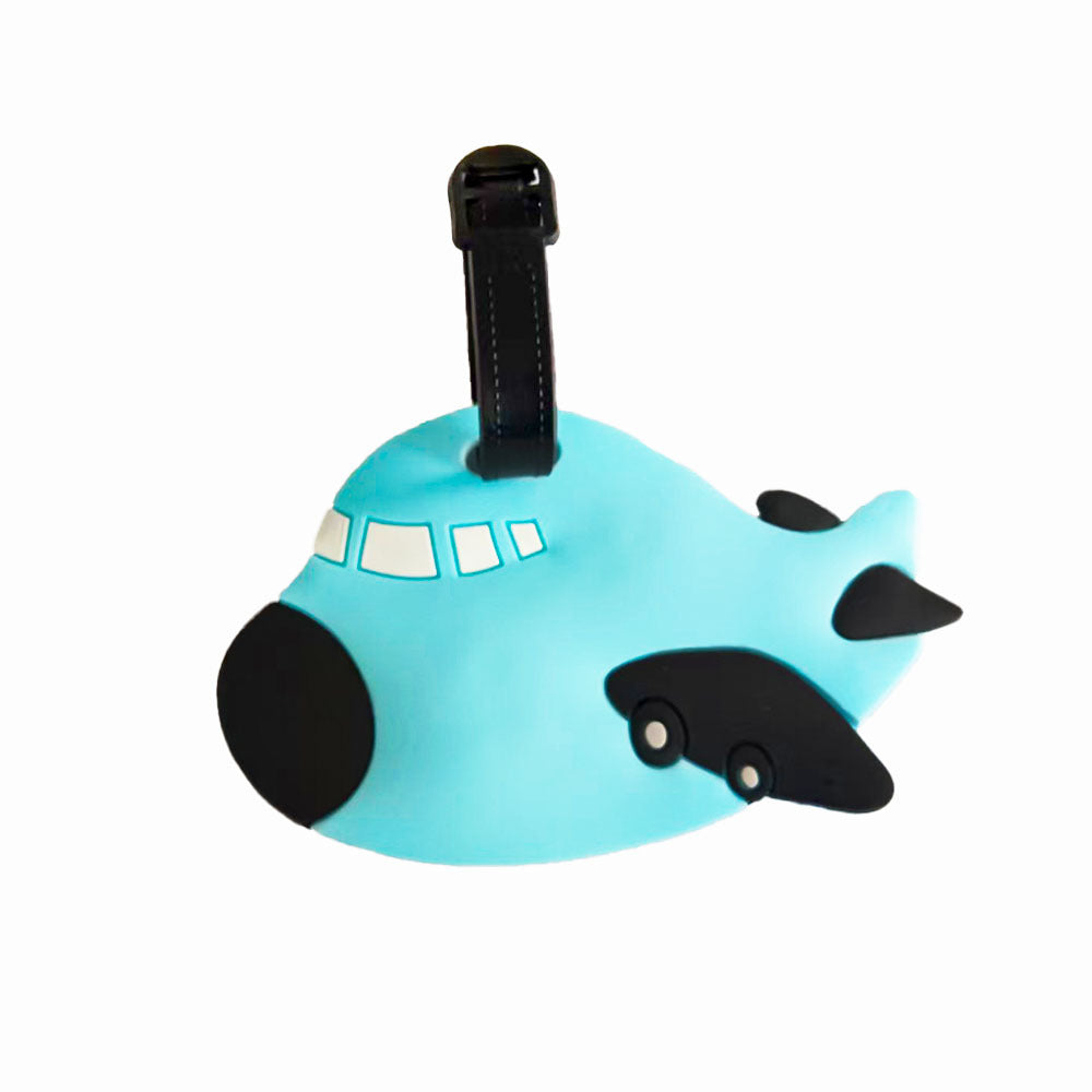 Unisex Airplane-Themed Luggage Tag Stornfield