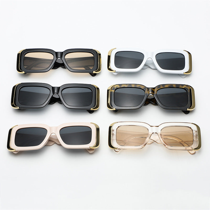 Women Oversized Sunglasses in Modern Animal Print Design Stornfield