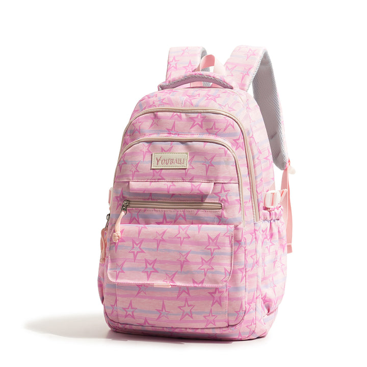 Fun Star-Patterned School Backpack Stornfield
