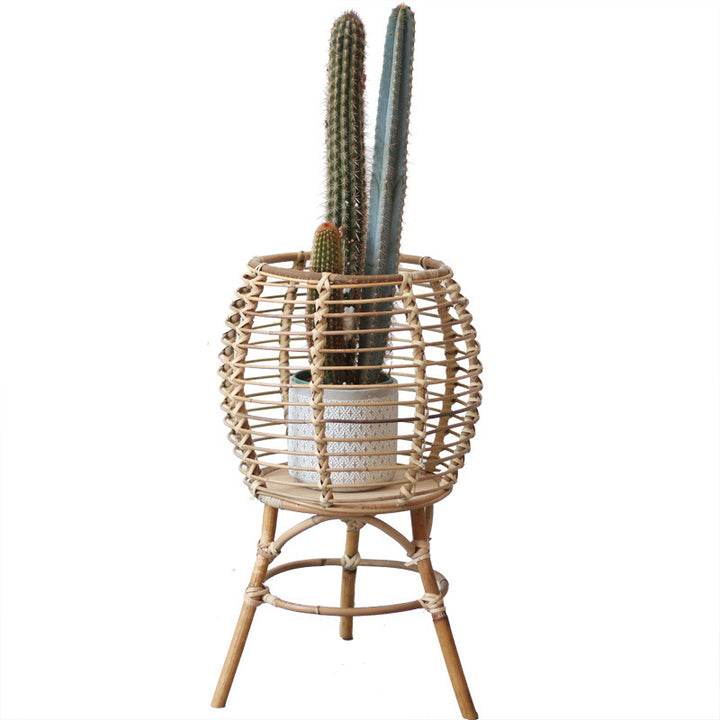 Handmade Rattan Stool Stornfield