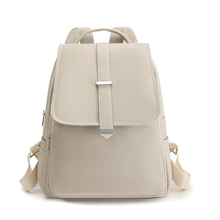 Stylish Faux Leather Backpack Stornfield