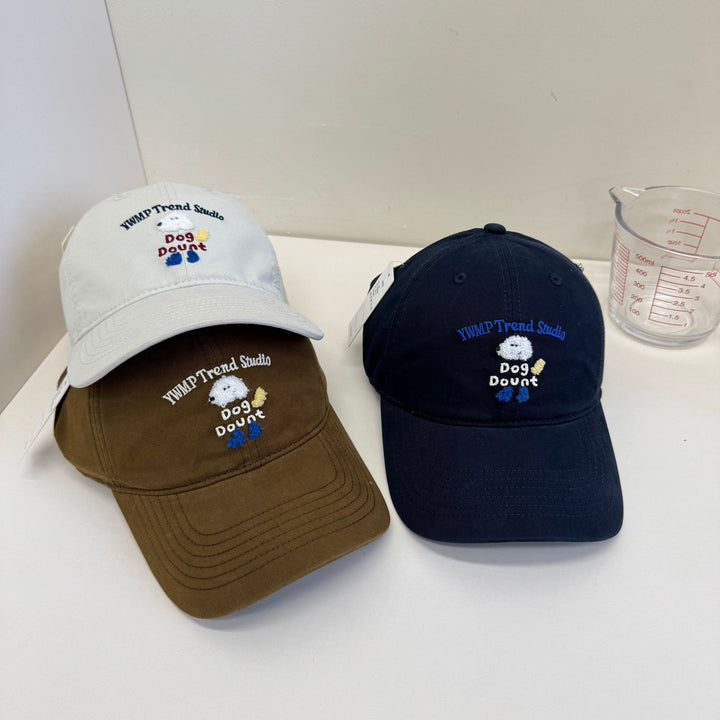 Unisex Embroidered Dog-Themed Baseball Cap Stornfield