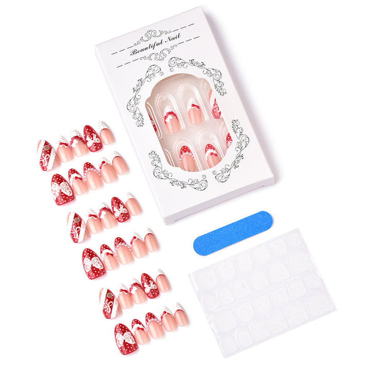 Decorative Holiday-Themed Press-On Nail Set Stornfield