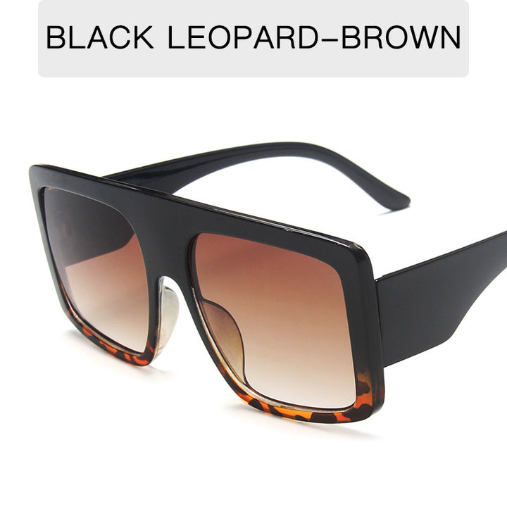 Women's oversized sunglasses with distinctive leopard print Stornfield
