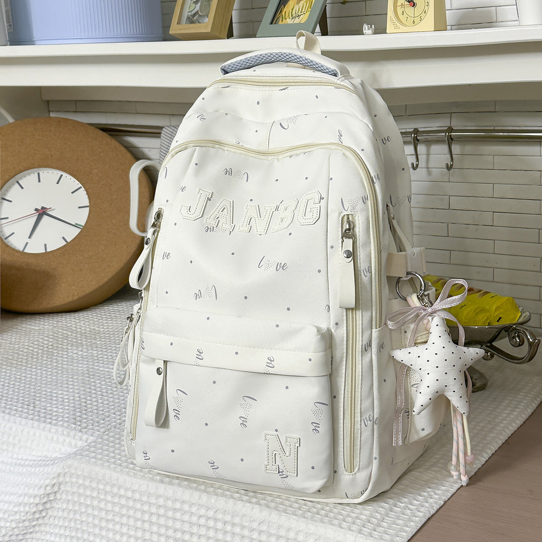Stylish Non-Transparent Fabric Backpack Stornfield