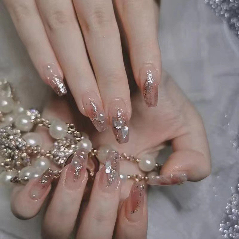 Decorative Press-On Nail Art Set Stornfield