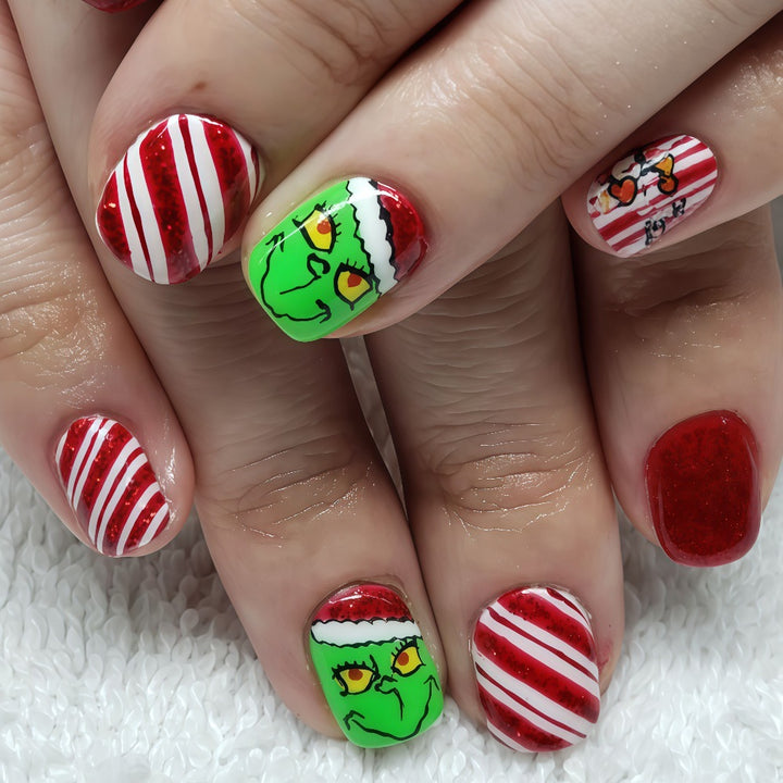 Creative Christmas Art Nails Stornfield