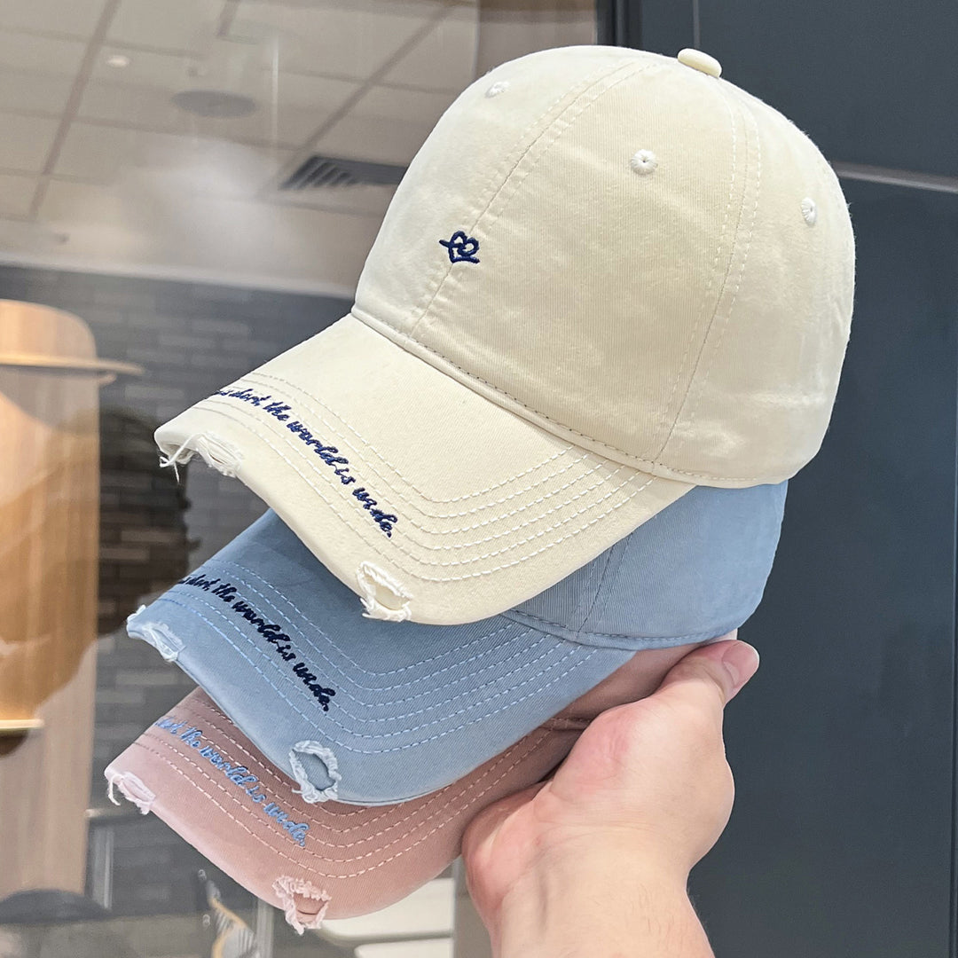 Women's Distressed Vintage Style Baseball Cap Stornfield