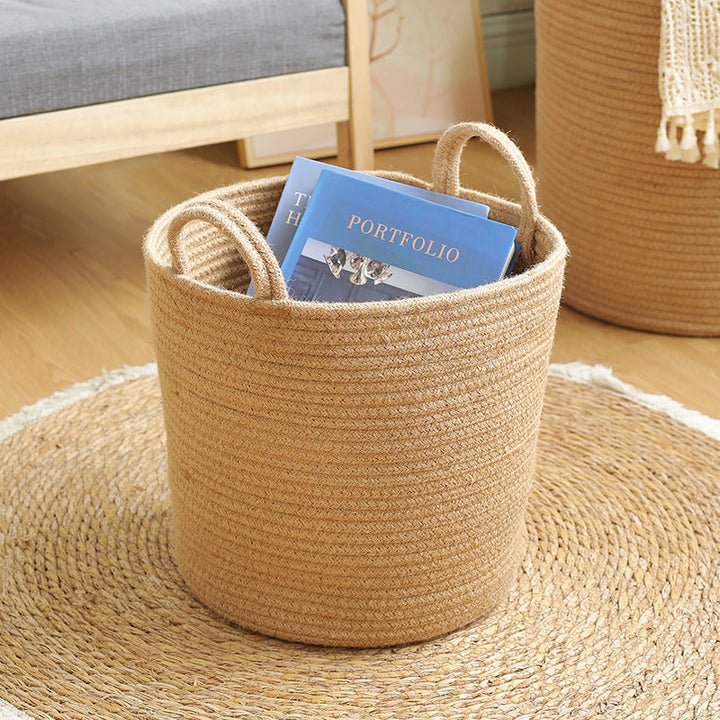 Natural Fiber Storage Basket Stornfield
