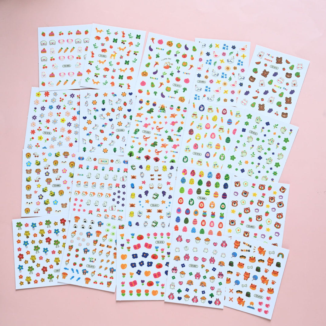 Decorative Nail Art Sticker Collection
