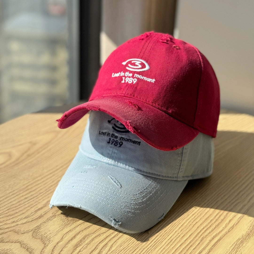Men's Distressed Baseball Cap Stornfield