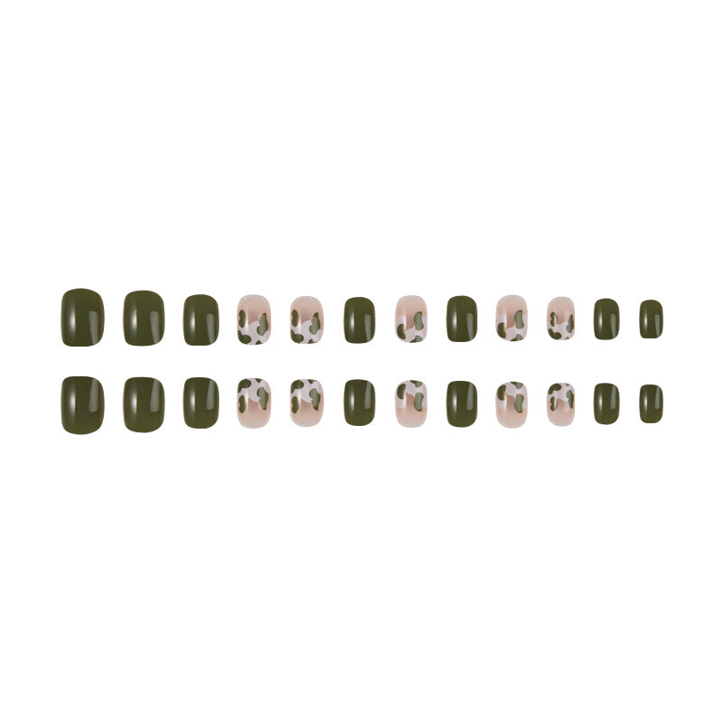 Elegant Artistic Press-On Nail Set