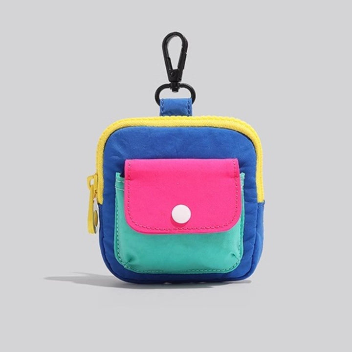 Color-Block Mini Storage Pouch Stornfield