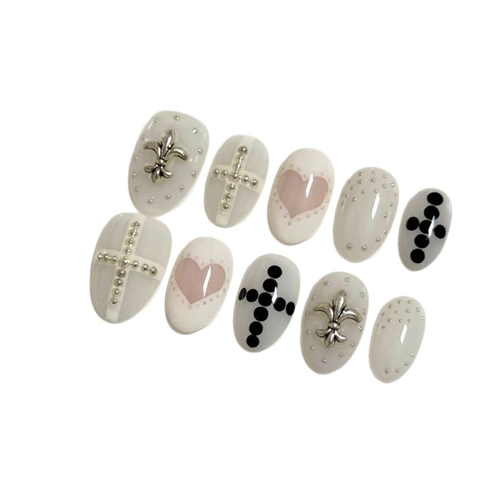 Decorative Press-On Nail Set