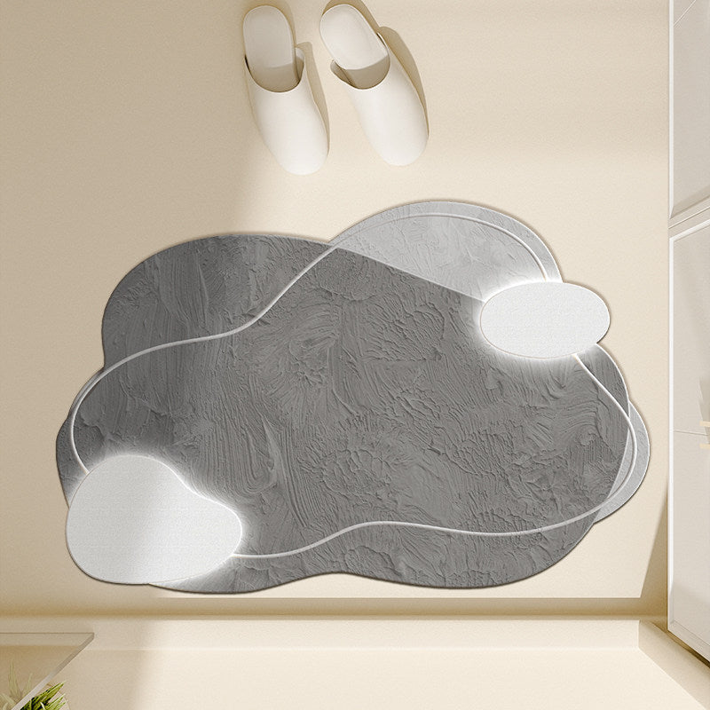 Modern Abstract Bath Mat