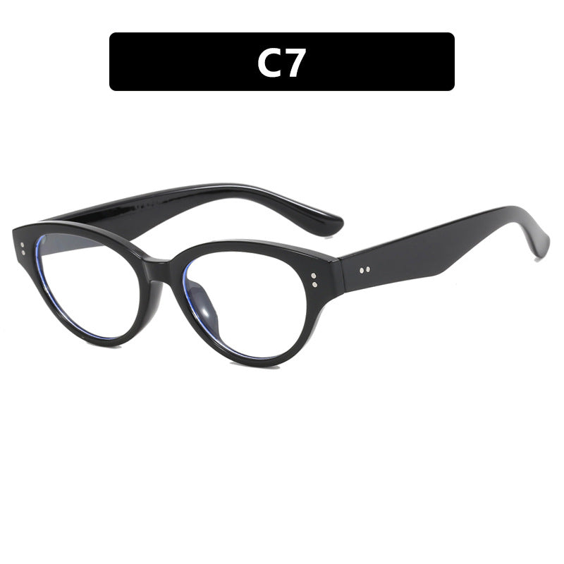 Women's fashionable cat-eye glasses with elegant plastic frame Stornfield