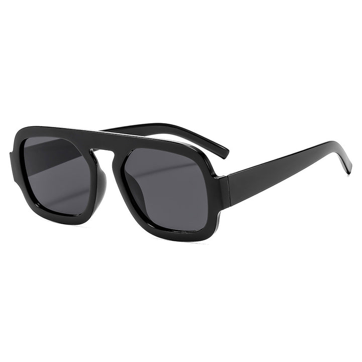 Men's Bold Retro-Inspired Square Sunglasses Stornfield