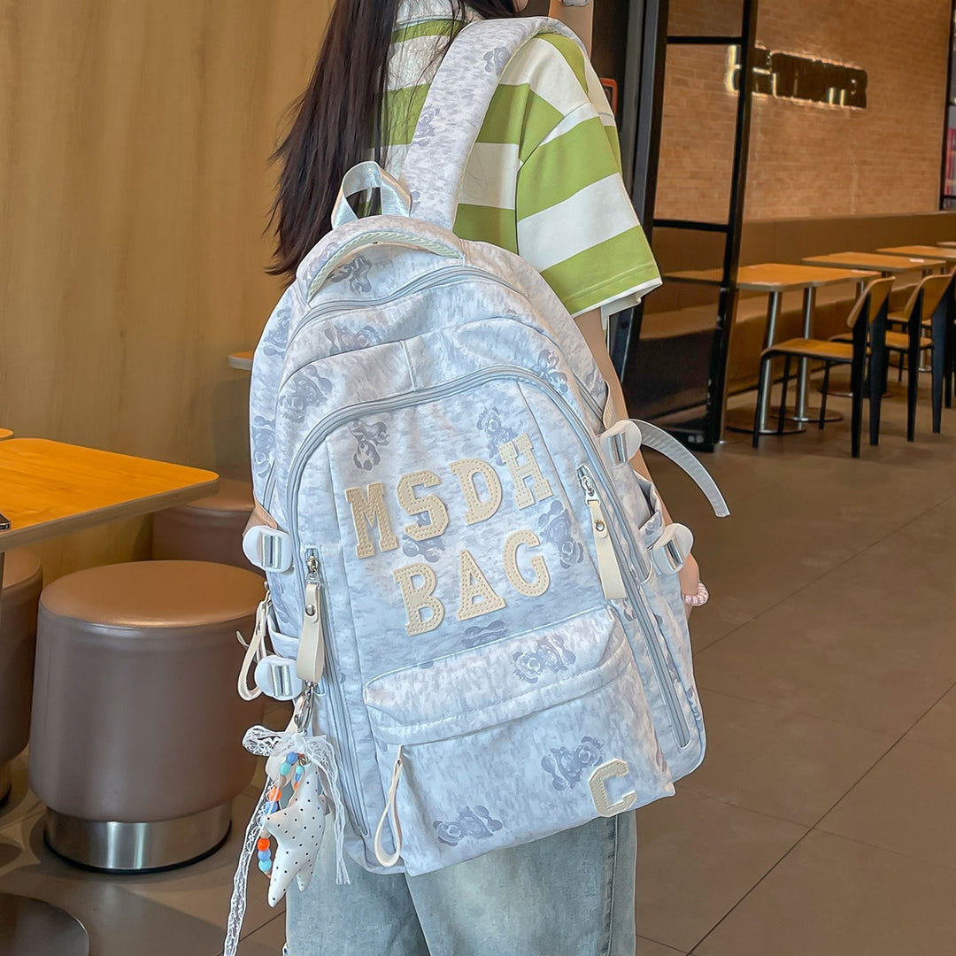 Stylish Embroidered Casual Backpack Stornfield 1791205709