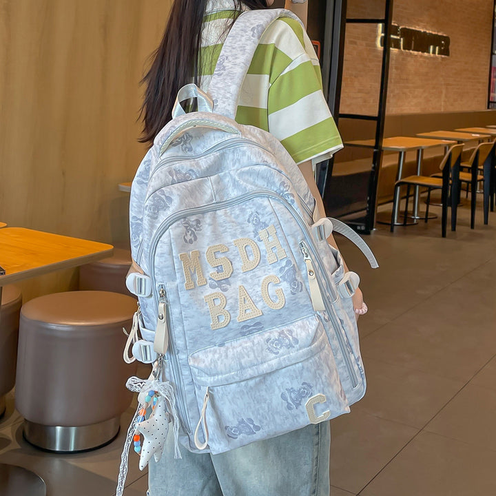 Stylish Embroidered Casual Backpack Stornfield 1791205709