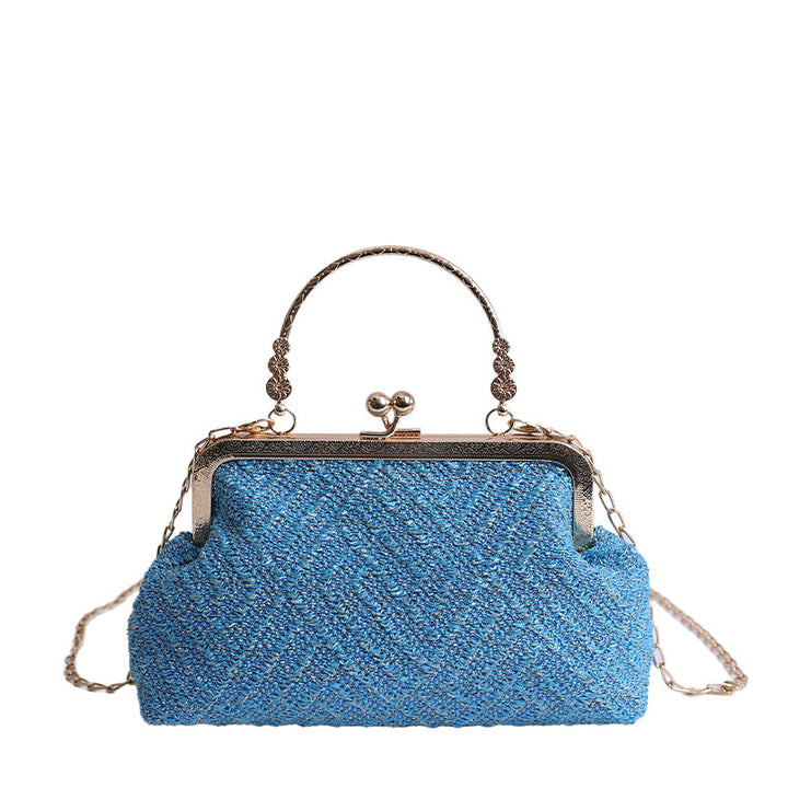 Vintage-Inspired Textured Crossbody Bag Stornfield