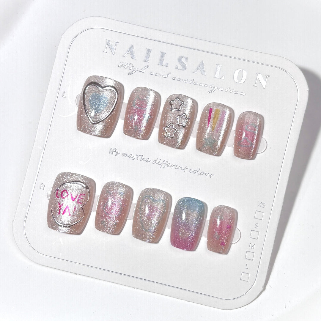 Creative Artistic Press-On Nail Collection