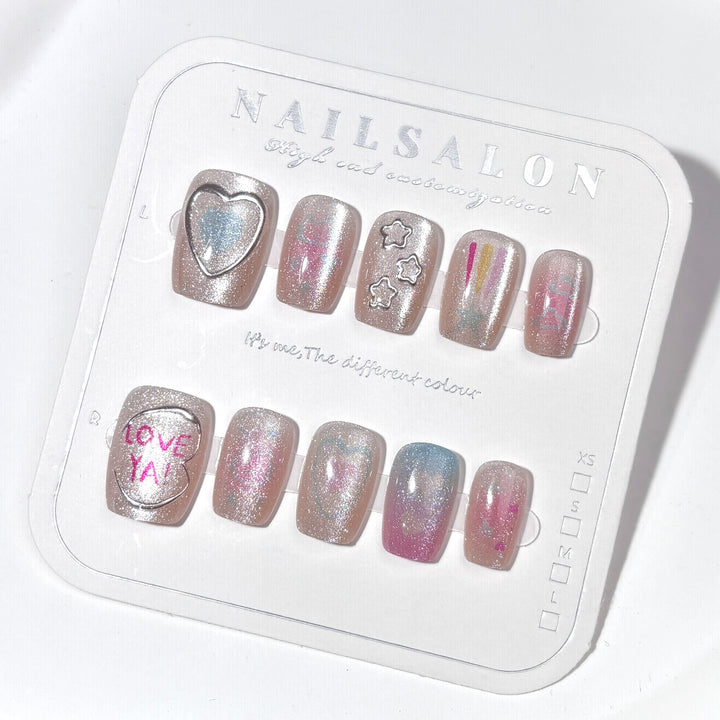 Creative Artistic Press-On Nail Collection