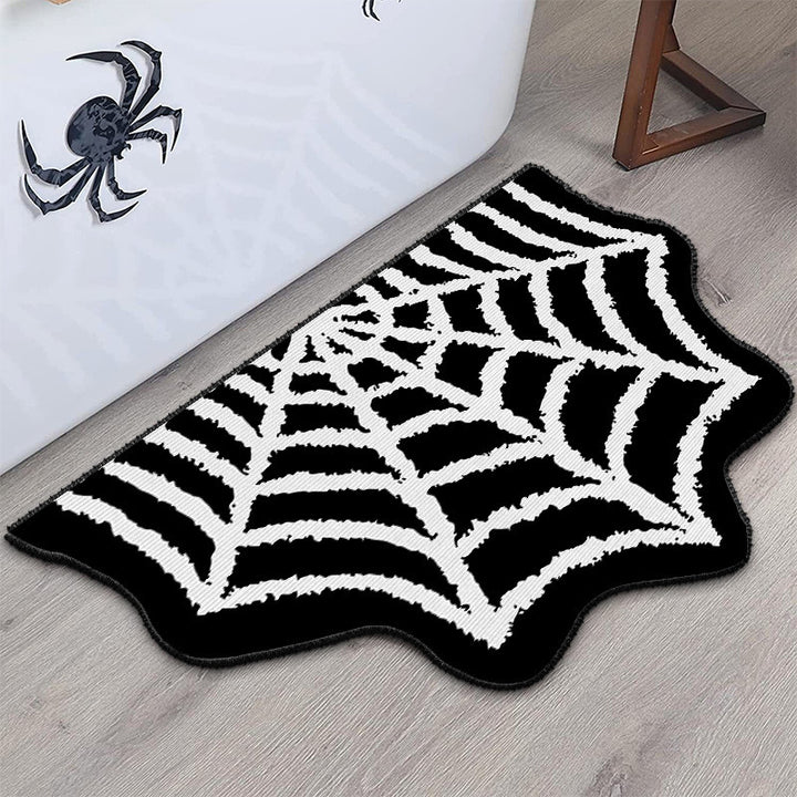 Spooky Halloween-Themed Bath Mat