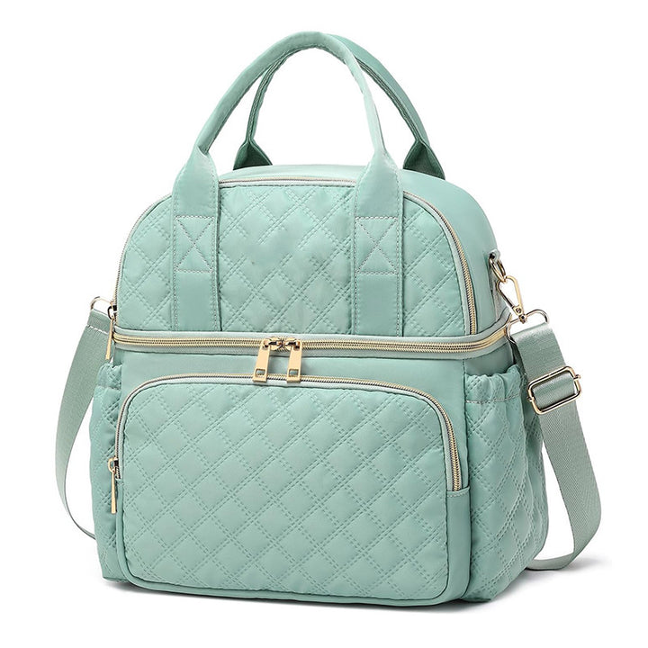 Elegant and Spacious Quilted Shoulder Bag Stornfield