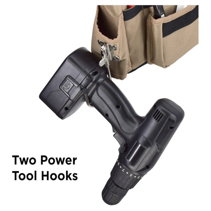 Multifunctional tool carrier with adjustable carrying strap Stornfield