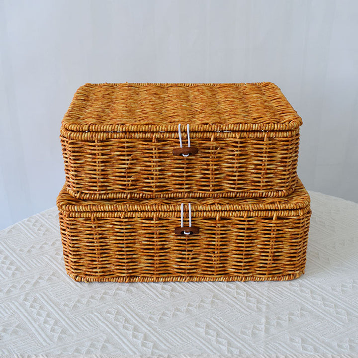 Handwoven Decorative Storage Box Stornfield
