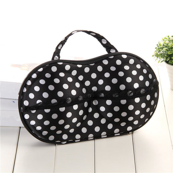 Stylish Dot Patterned Makeup Organizer Stornfield