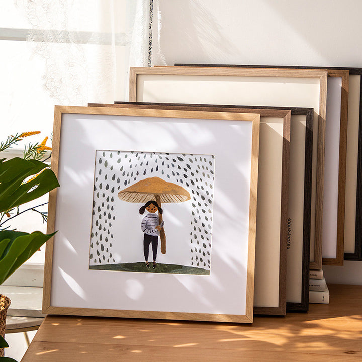 Eco-Friendly Natural Wood Art Frame