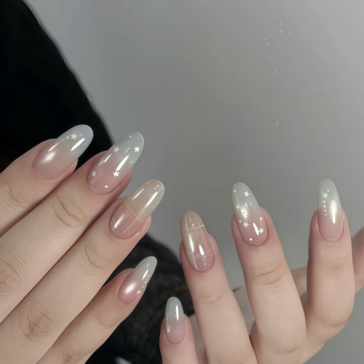 Starry Design Press-On Nail Set