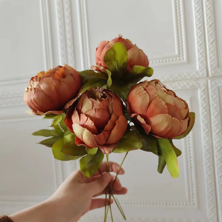 Elegant Artificial Peony Stem
