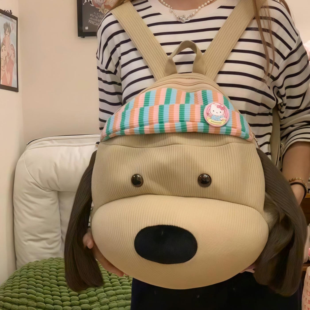 Backpack in playful animal design with ergonomic shoulder straps Stornfield