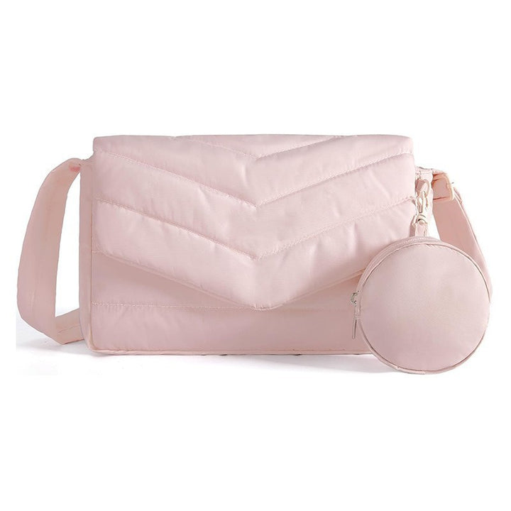Multifunctional shoulder bag with removable cosmetic pouch Stornfield