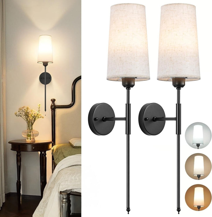 Stylish Remote-Controlled Wall Sconce
