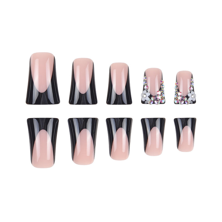 Stiletto Glitter-Embellished Press-On Nails Stornfield