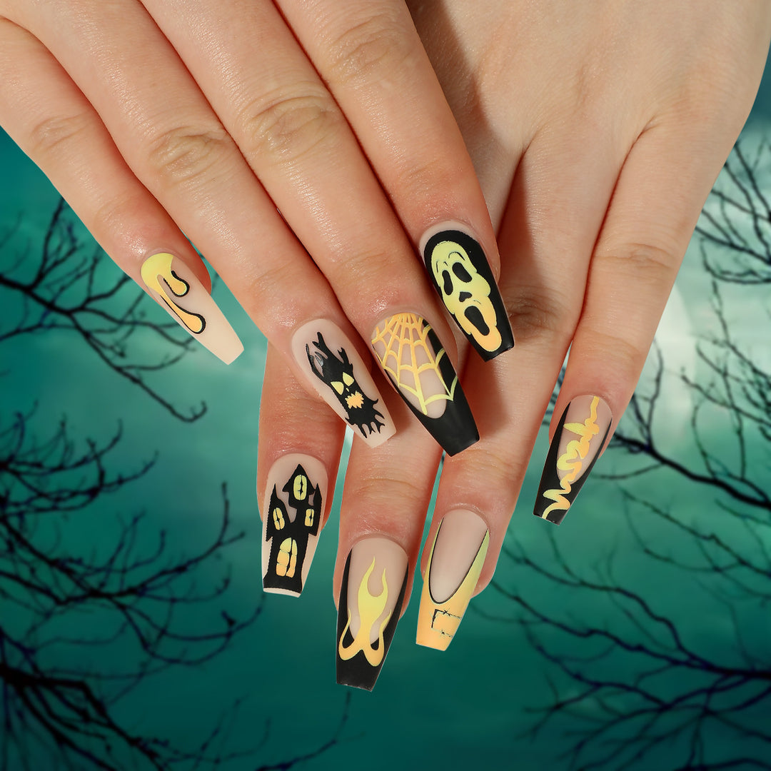 Creative Halloween Nail Art Stornfield