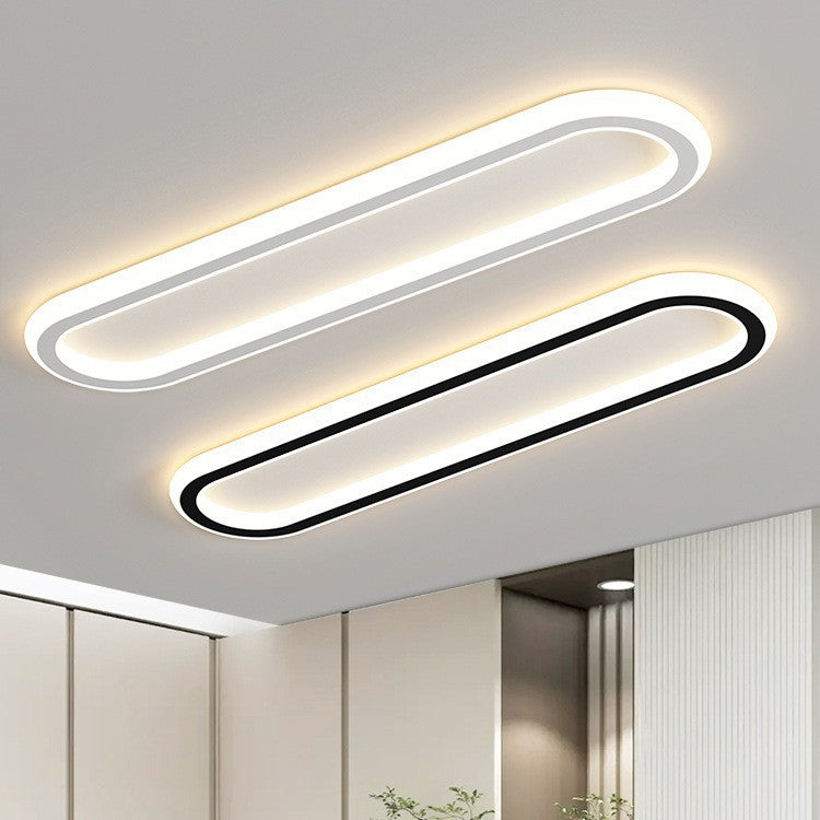 Modern Oval LED Ceiling Fixture