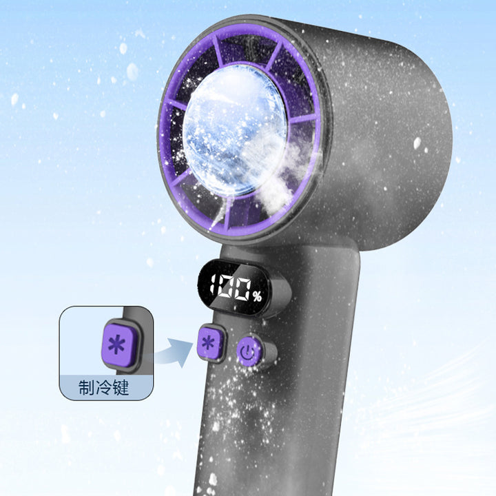 Ladies Portable USB Fan with Digital Display Stornfield