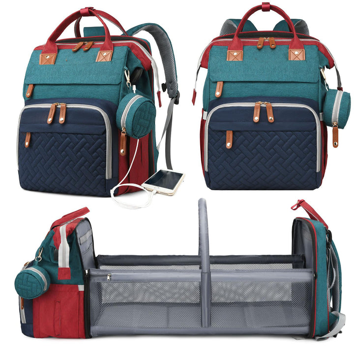 Unisex Multifunctional Backpack with Removable Zipper and Insulated Compartment Stornfield