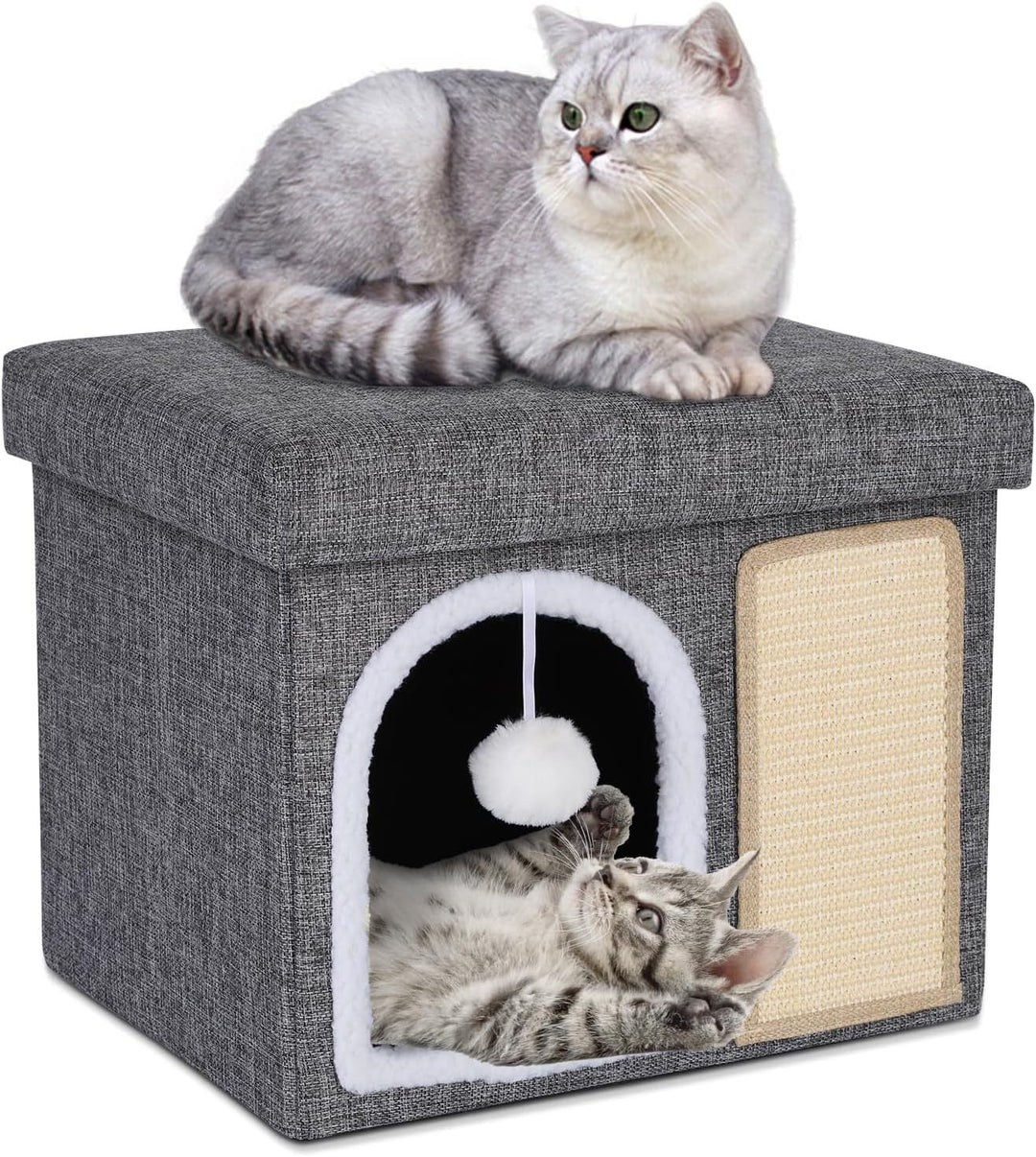 Multi-Functional Cat Hideaway and Play Zone Stornfield
