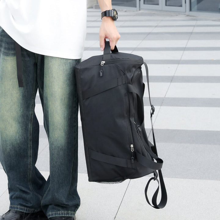 Multifunctional Sports Duffel Bag with Multiple Zipper Compartments Stornfield