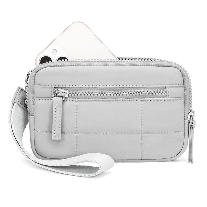 Stylish and Practical Cosmetic Clutch with Removable Carrying Strap Stornfield