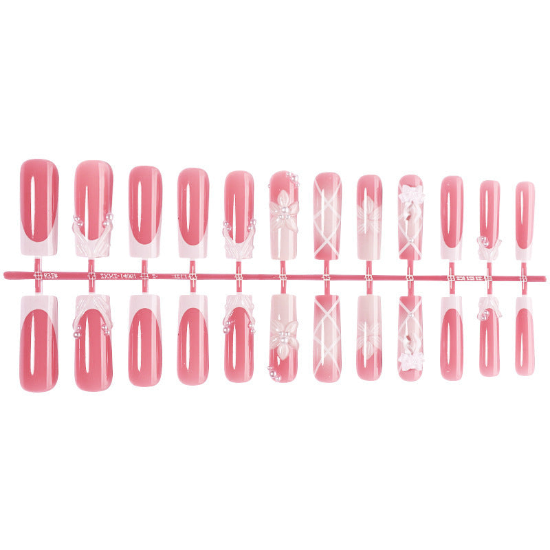Artificial nail set with elegant decorations Stornfield